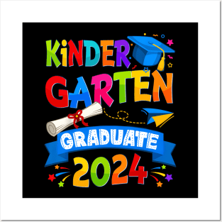 Kindergarten Graduation 2024 Graduate Posters and Art